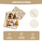 Wood Gnomes Pumpkins Sunflower Leaves Fall Table Runner, Seasonal Autumn Kitchen Dining Table Decoration for Home Party Decor 13x72 Inch